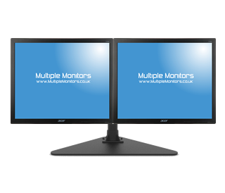 Pre-configured multi-screen array on a Synergy stand
