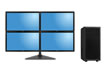 Quad 24 inch Monitor Array & Ultra PC Bundle