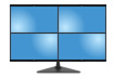 Quad Square 24 Monitor Array